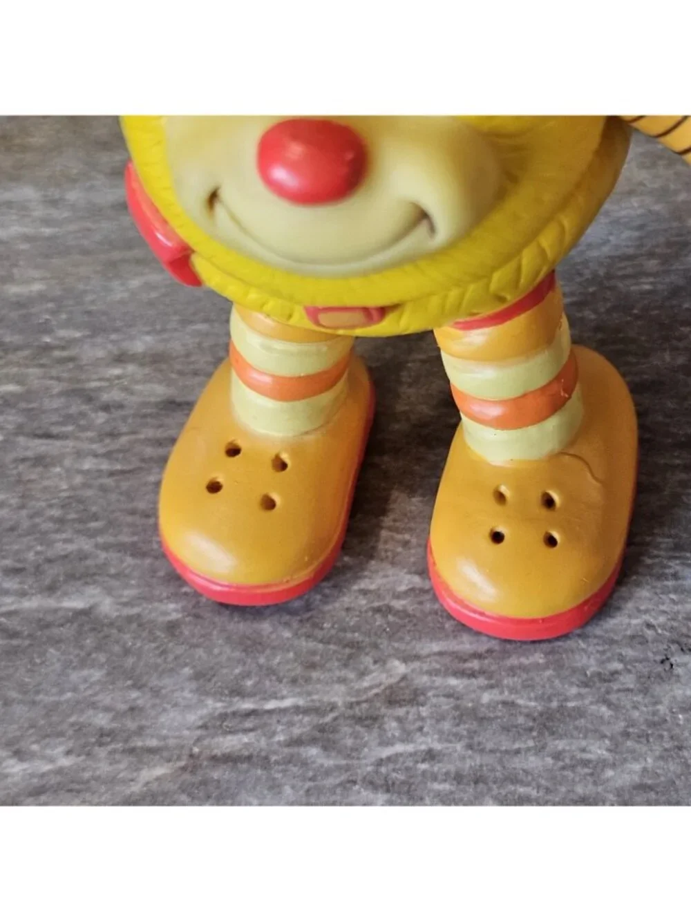 RARE RAINBOW BRITES CANARY YELLOW’S SPRITE “SPARK” LIGHT UP 1983 4” PLASTIC DOLL